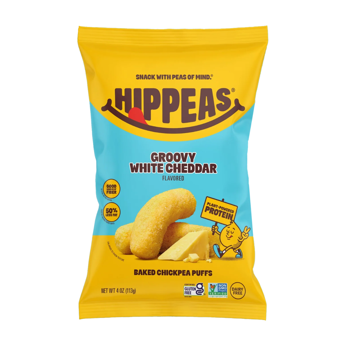 Hippeas | Chickpea Puffs Vegan White Cheddar 113g
