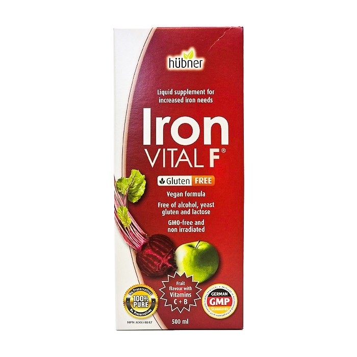 Hubner | Iron Vital F With Vitamins C & B Fruit Flavour Liquid
