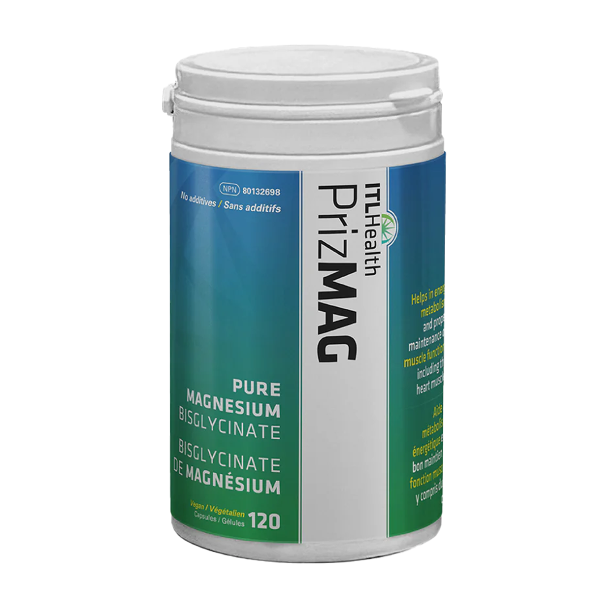 ITL Health | Prizmag Magnesium Glycinate Capsules