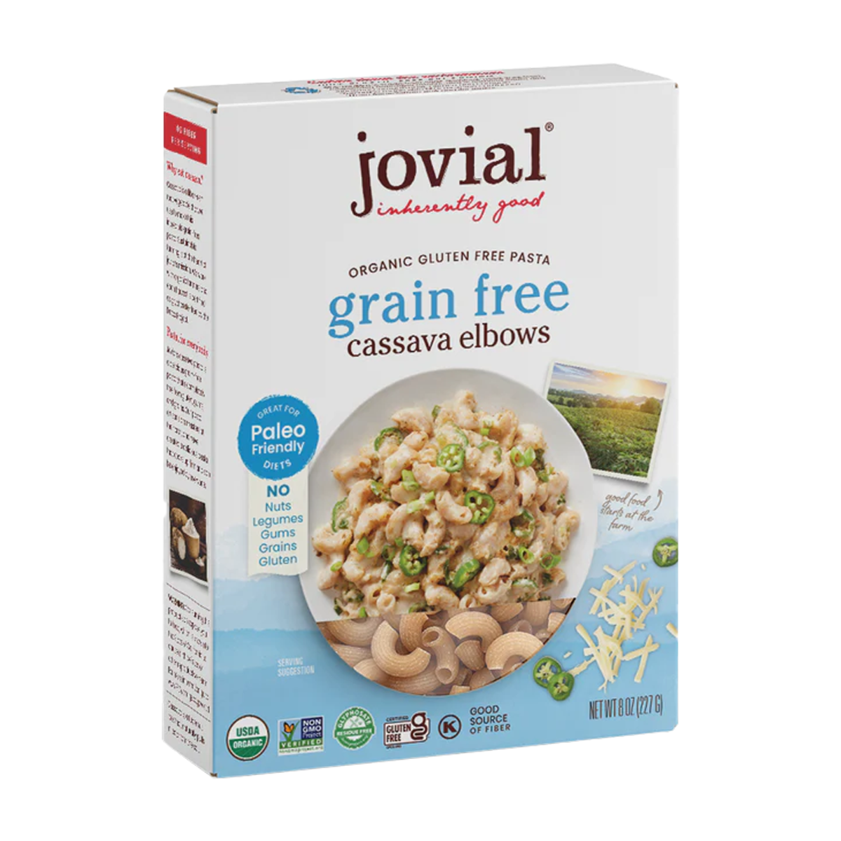 Jovial | Grain Free Cassava Elbows Pasta