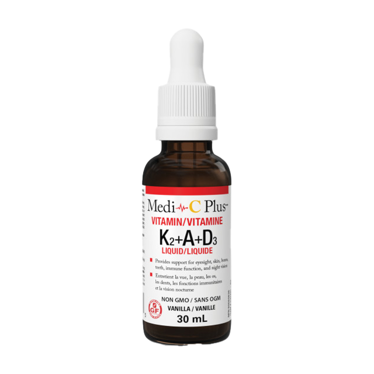 Medi-C Plus | Vitamin K2+A+D3 Drops