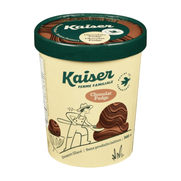 Kaiser | Oat-Based Frozen Dessert Chocolate Fudge 946ml