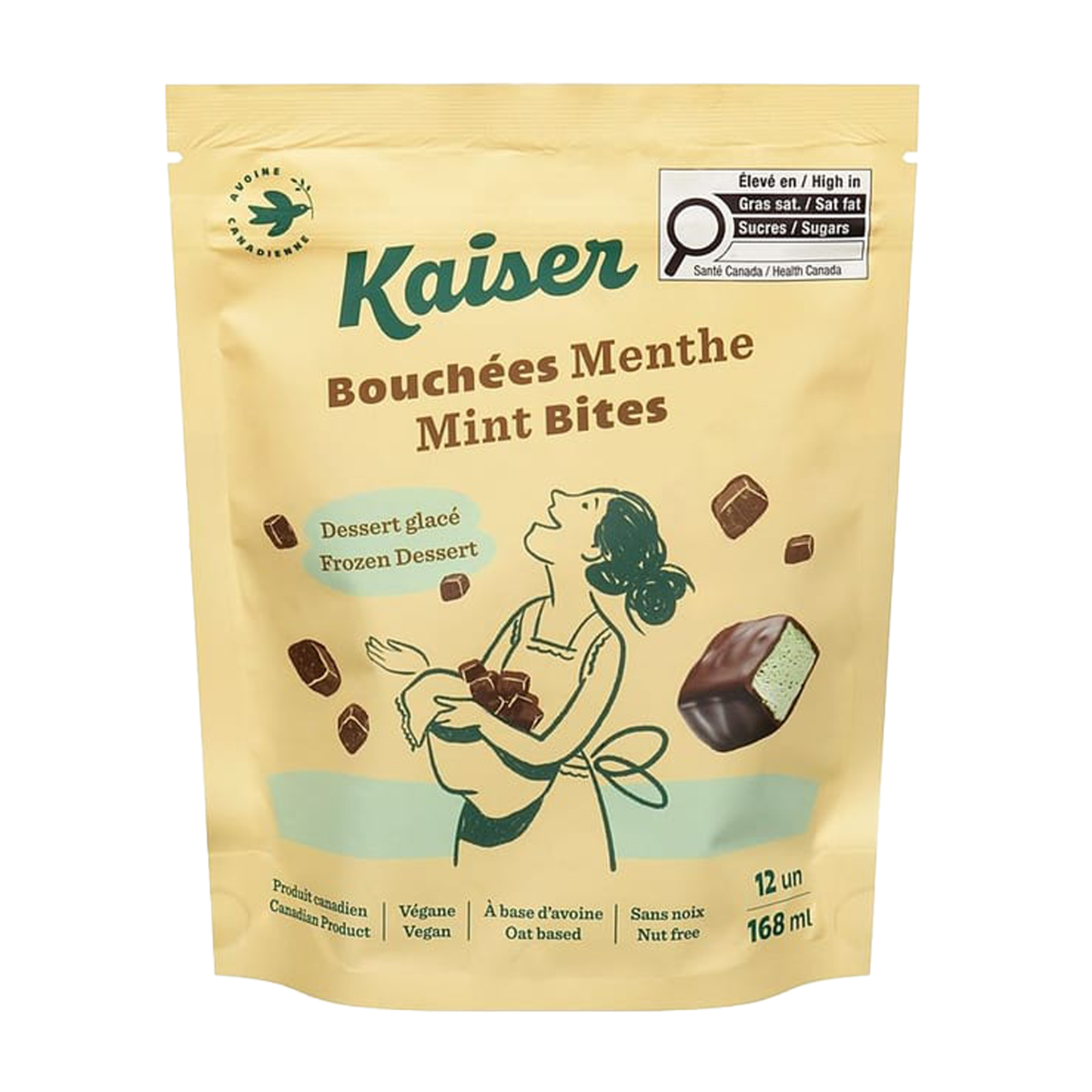 Kaiser | Oat-Based Frozen Bites Mint 168mL