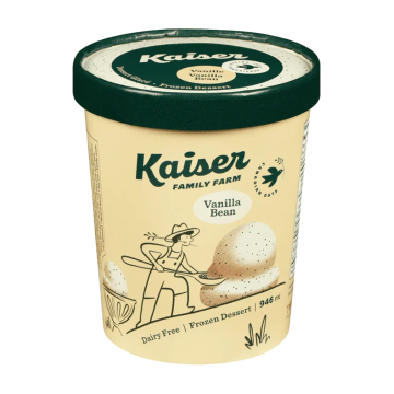 Kaiser | Oat-Based Frozen Dessert Vanilla Bean 946ml