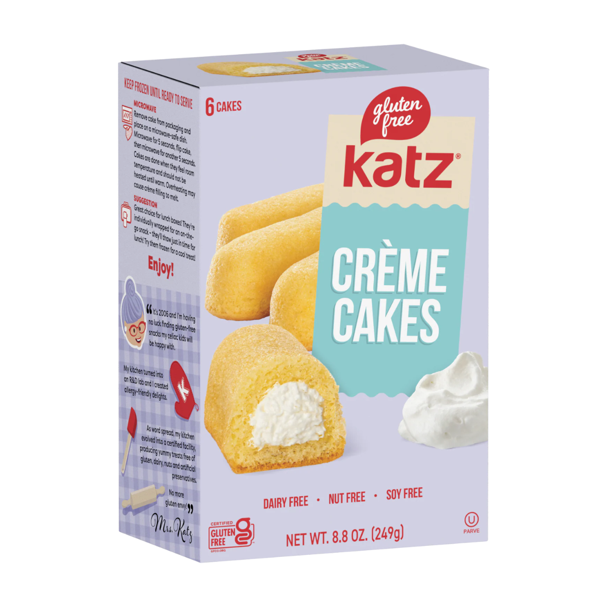 Katz | Vanilla Creme Cakes