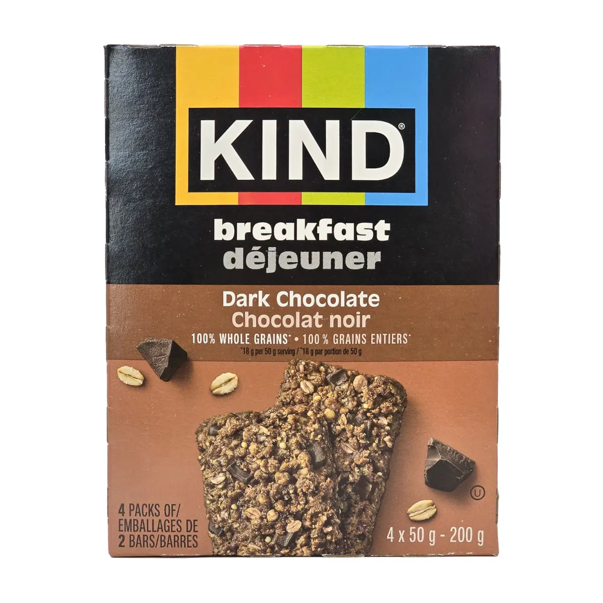 Kind | Dark Chocolate Cocoa Breakfast Bars