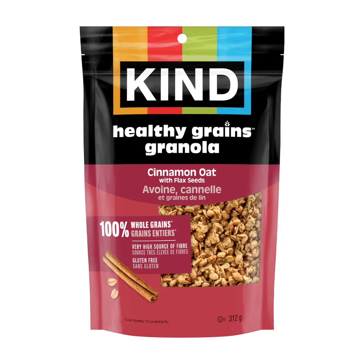 Kind | Cinnamon Oat Granola Clusters