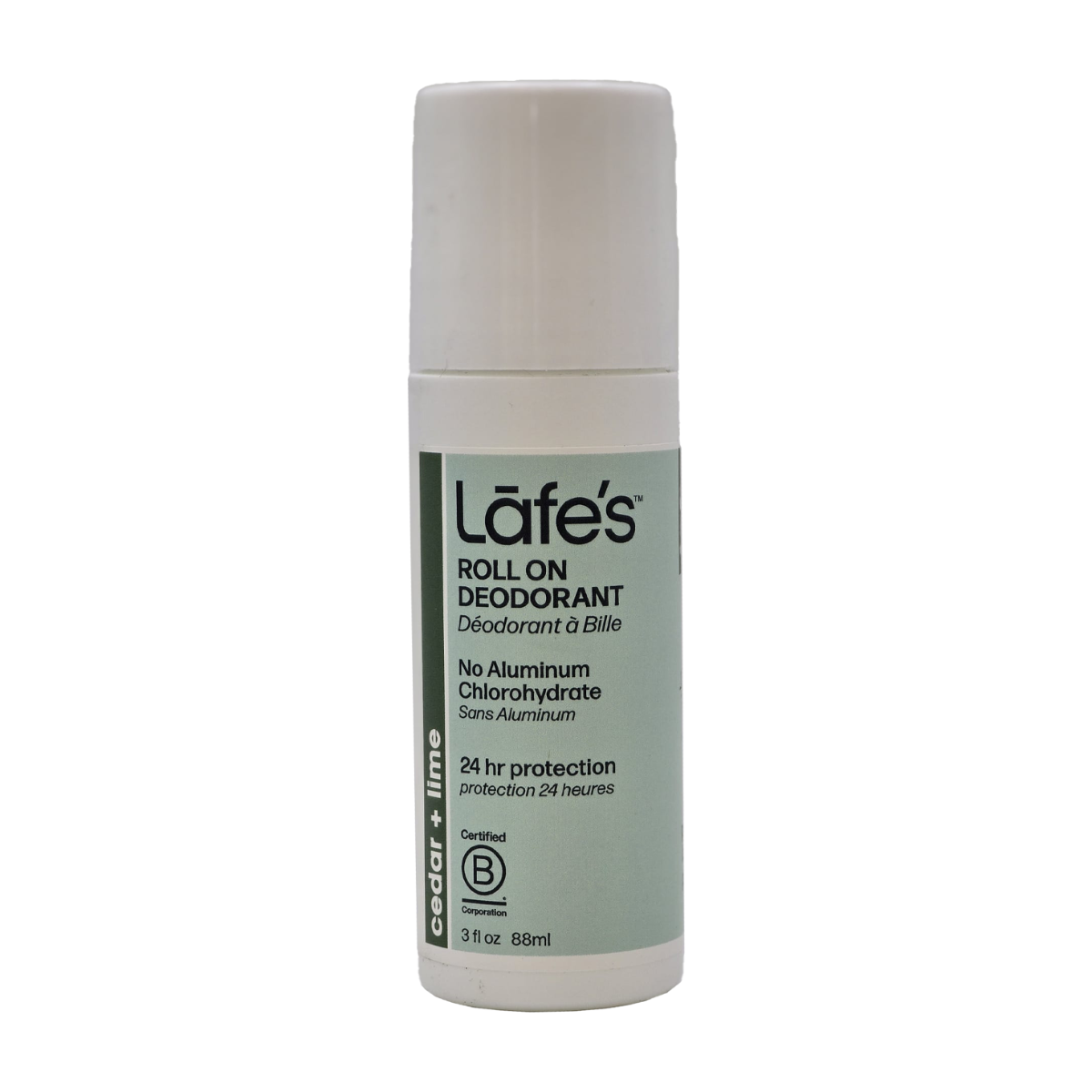 Lafe's | Cedar Lime Scent Roll-On Deodorant
