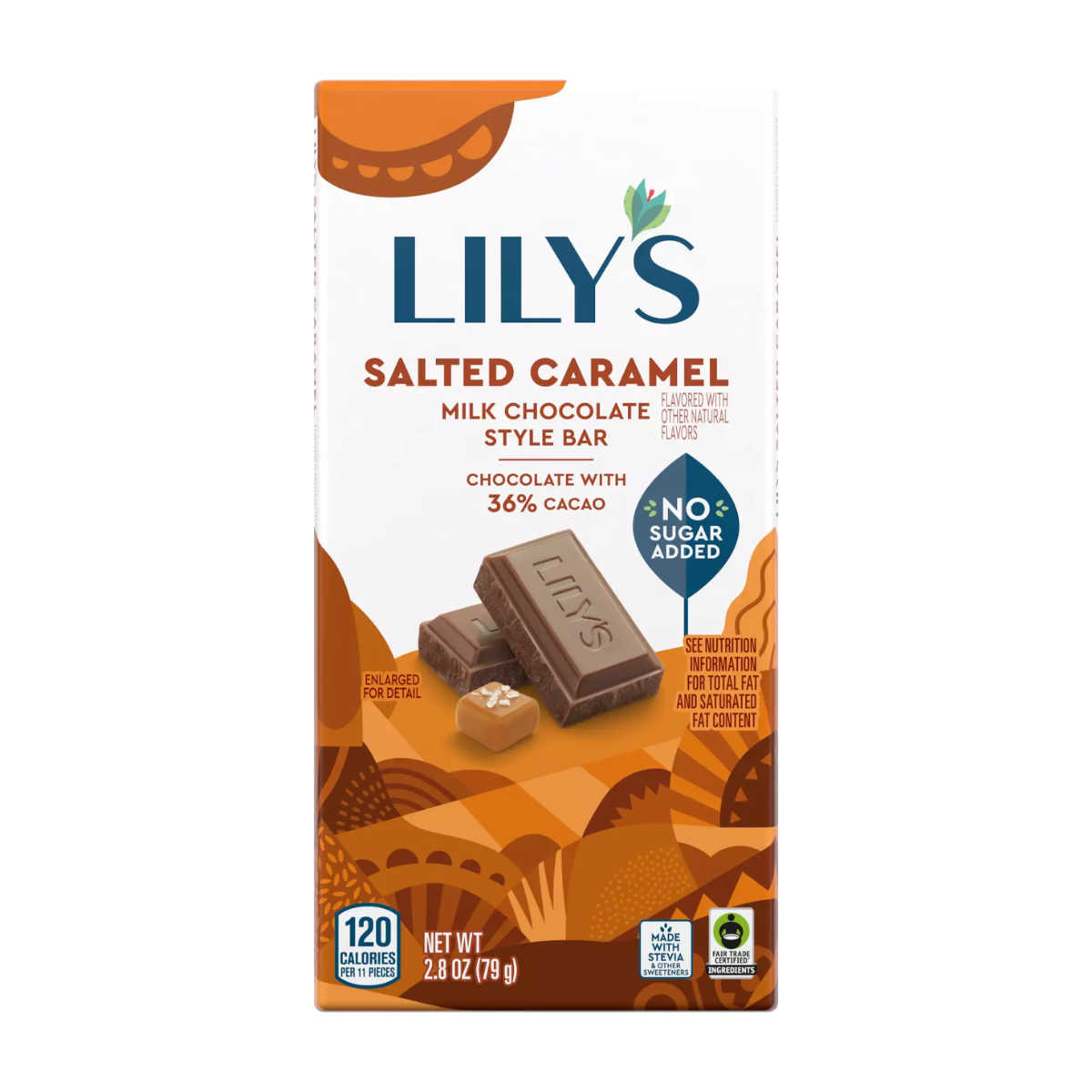 Lily's | Salted Caramel Sugar Free Milk Chocolate Bar