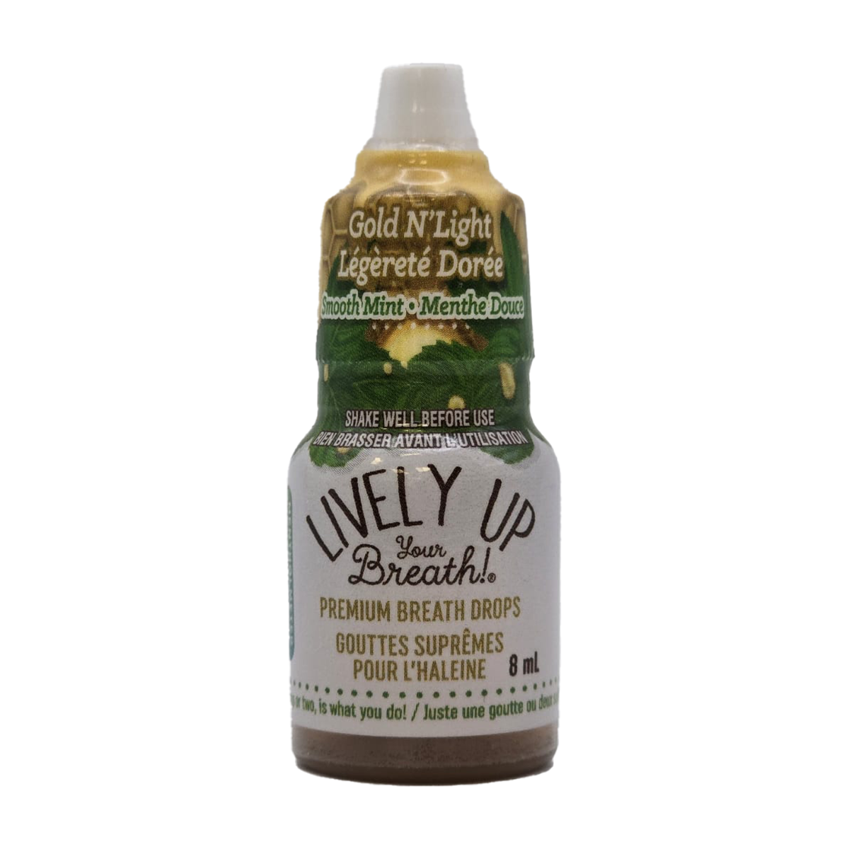 Lively Up Your Breath | Gold N' Light Mint Drops 8ml