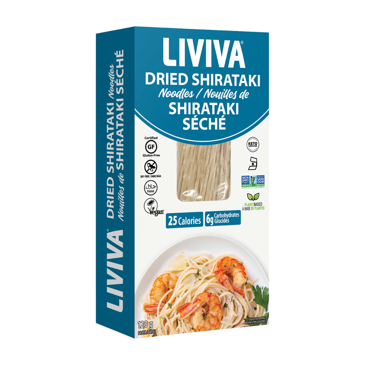 Liviva | Dried Shirataki Noodles 120g