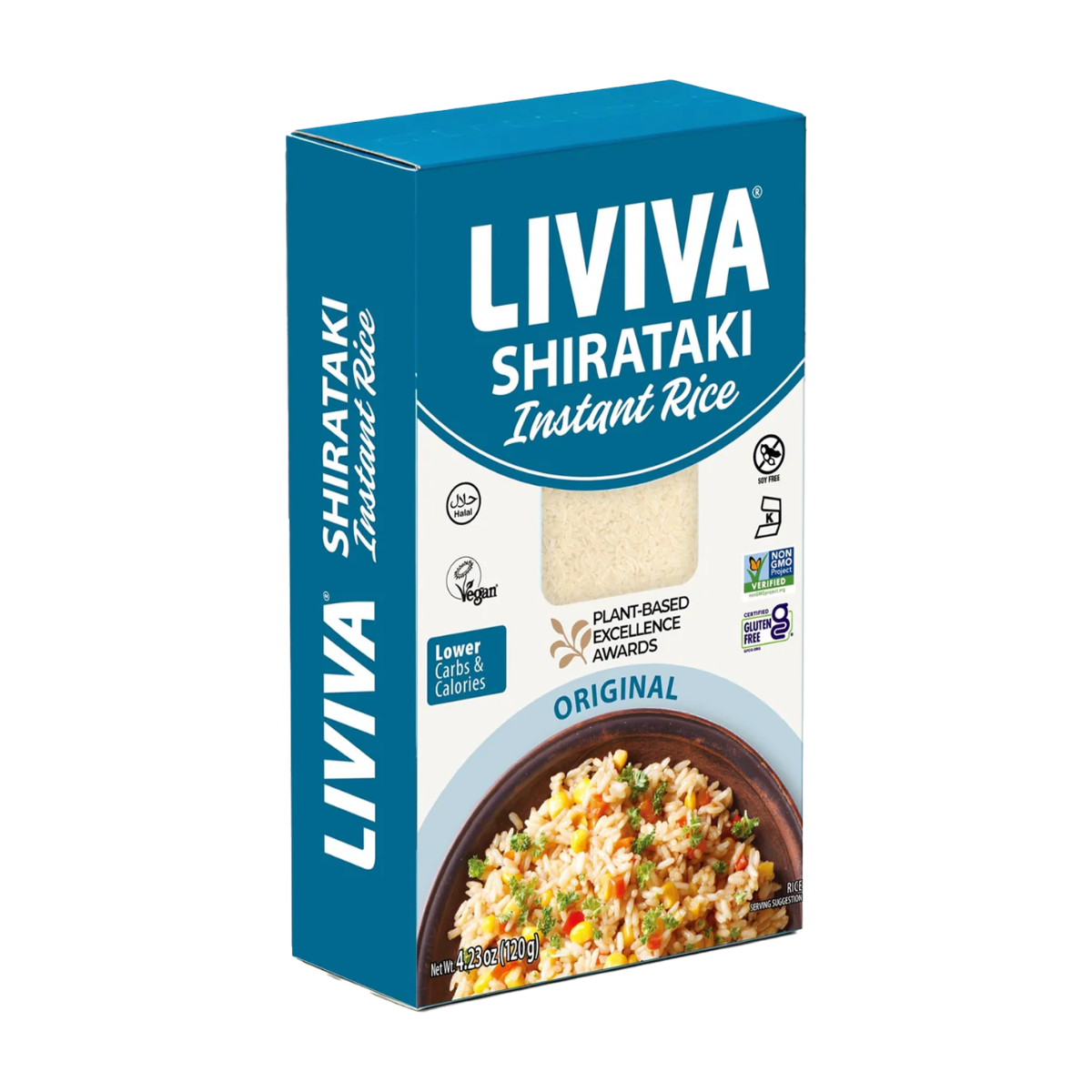 Liviva | Dried Shirataki Instant Rice 120g