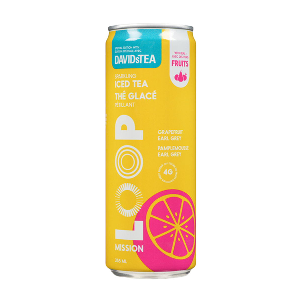 Loop Mission | Grapefruit Earl Grey Iced Tea