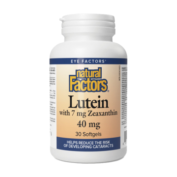 Natural Factors | Lutein 40mg With 7mg Zeaxanthin Softgels