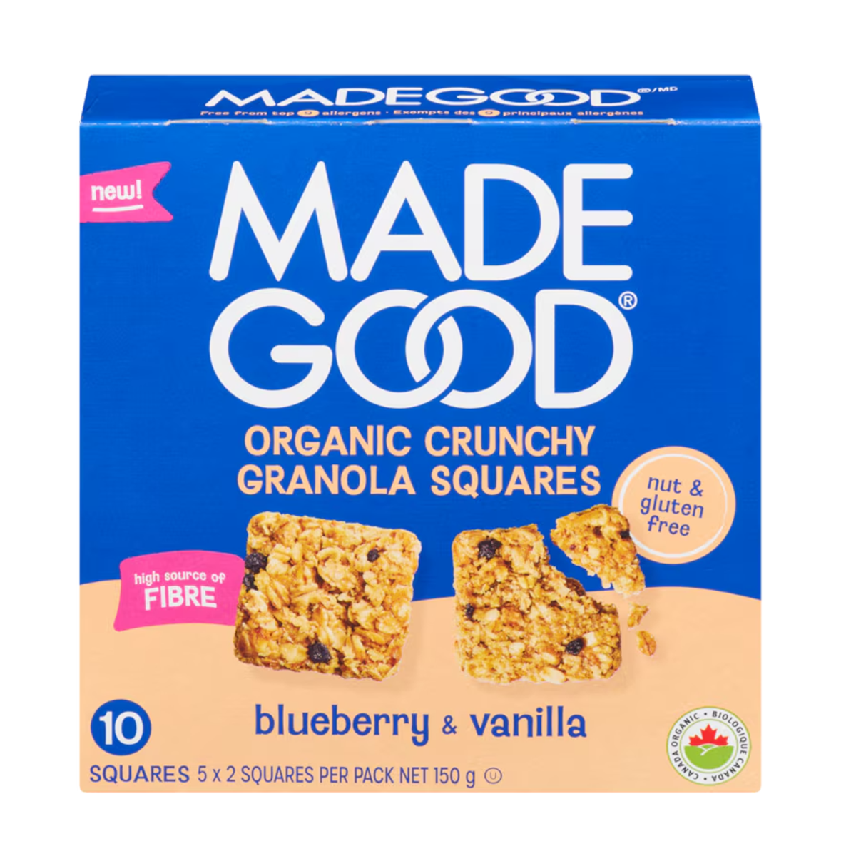 Made Good | Blueberry/Vanilla Granola Squares 150g