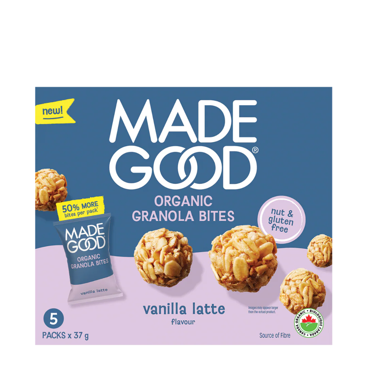 Made Good | Vanilla Latte Granola Bites 5x37g