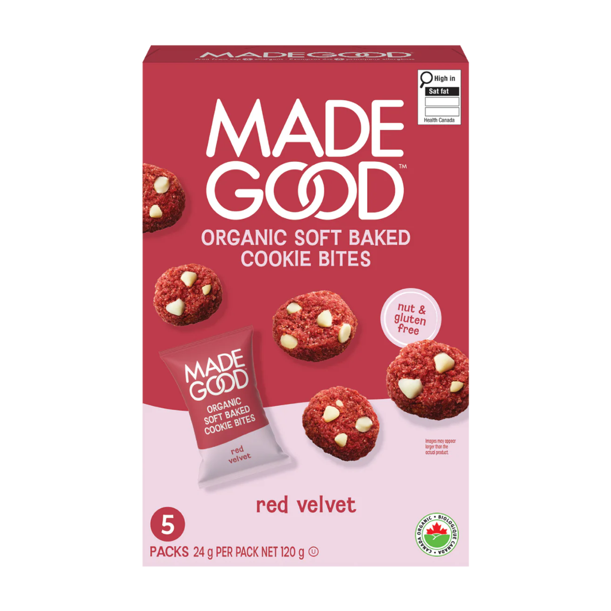 Made Good | Soft Baked Red Velvet Mini Cookies