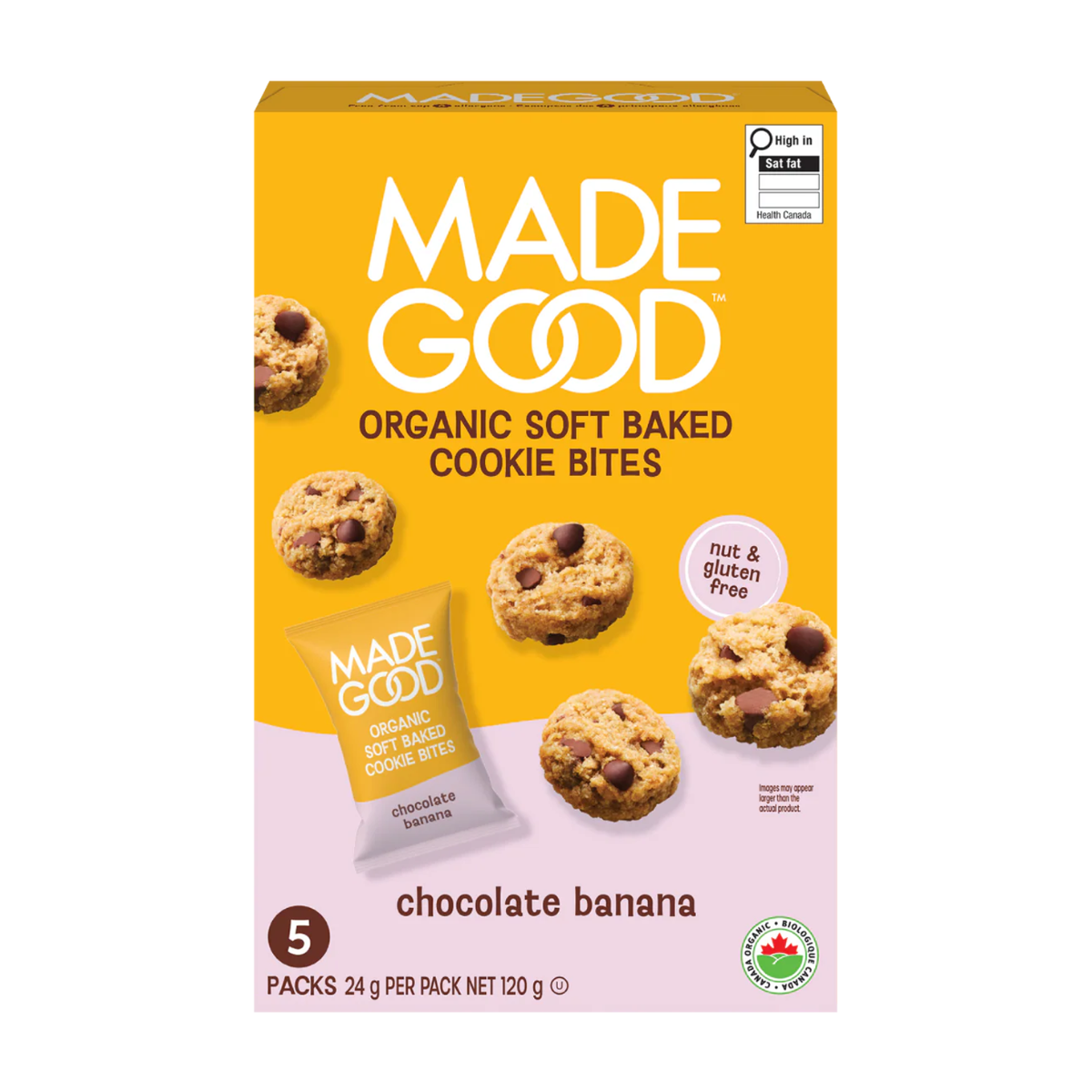 Made Good | Soft Baked Chocolate Banana Mini Cookies 5 Packs