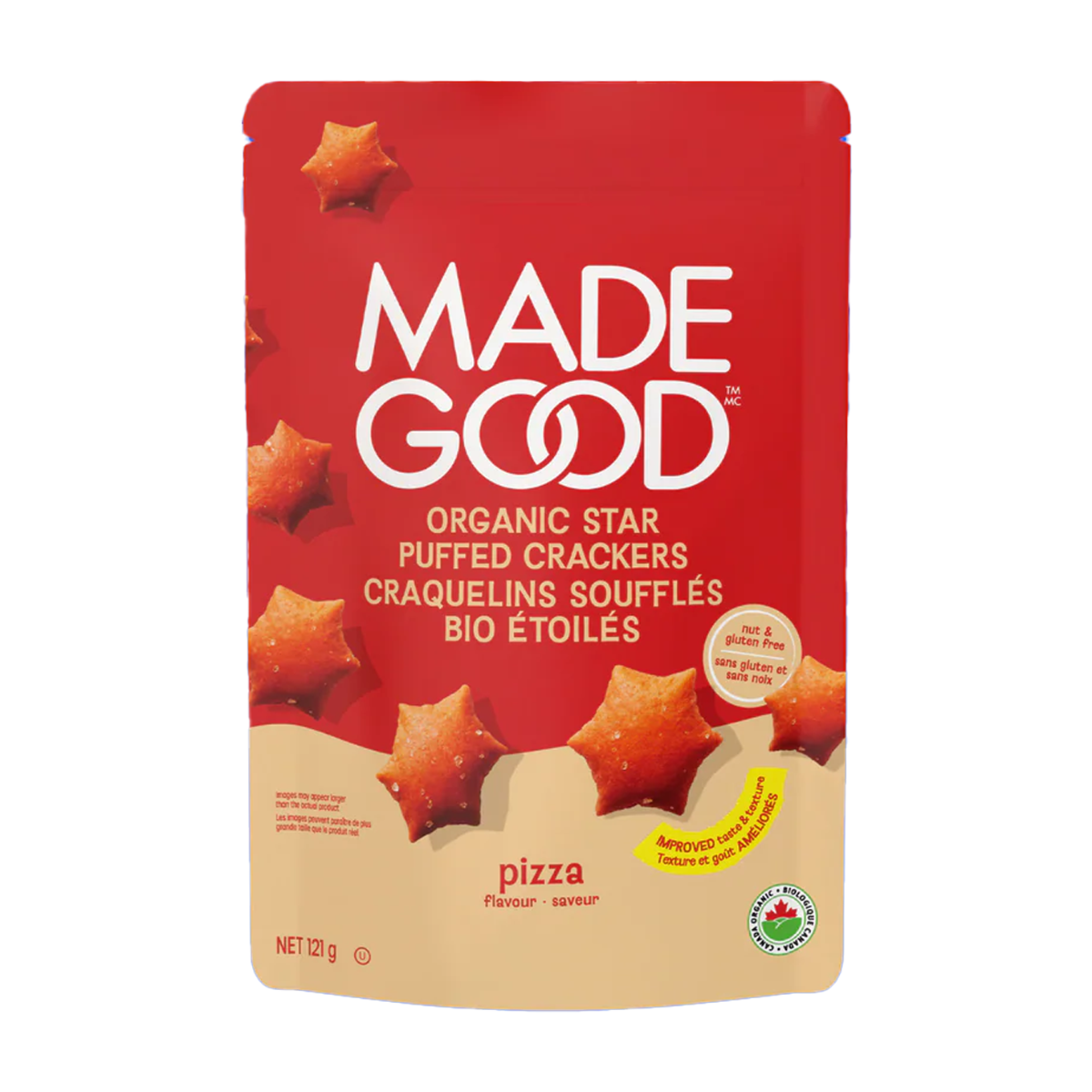 Made Good | Pizza Star Puffed Crackers