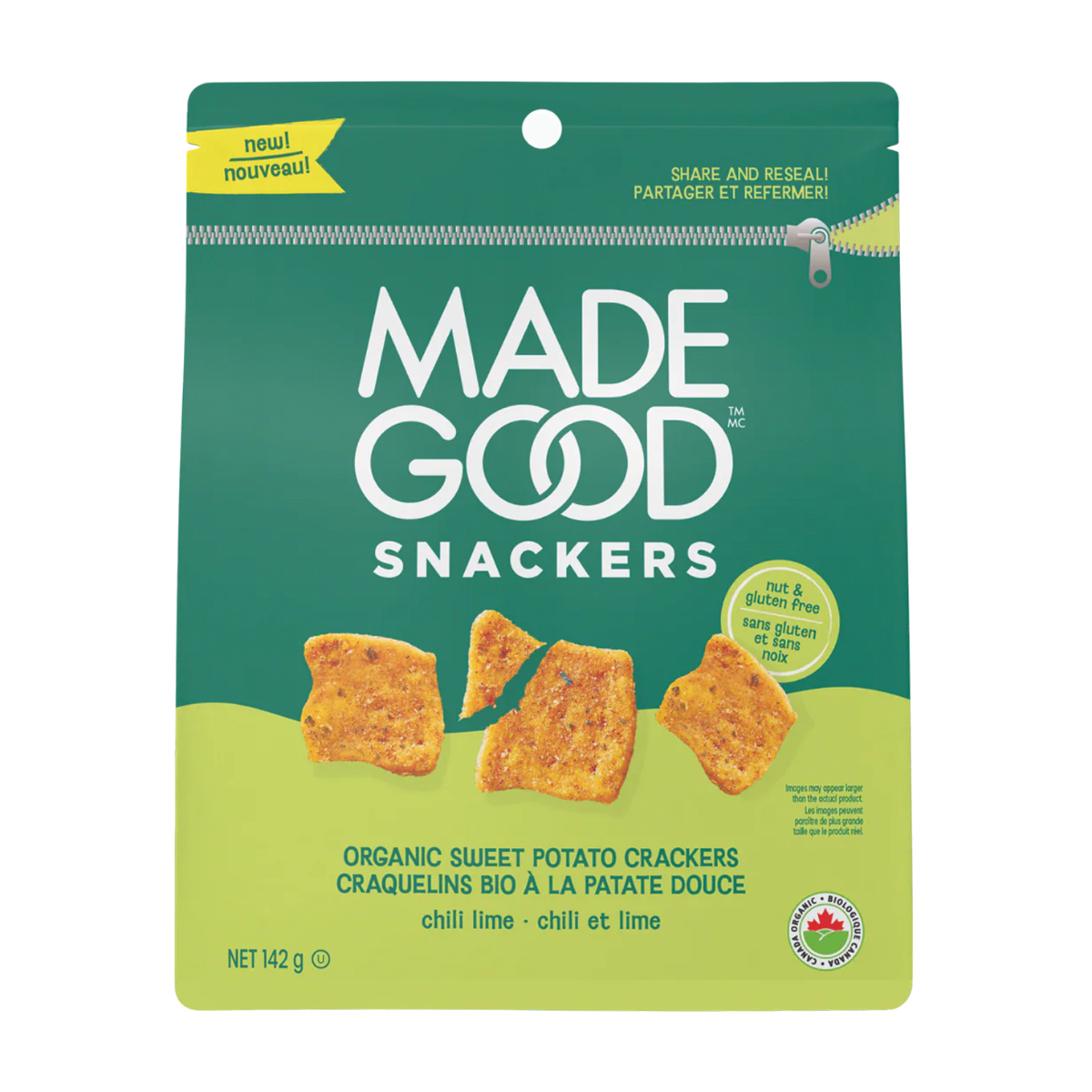 Made Good | Sweet Potato Crackers Chili Lime 142g