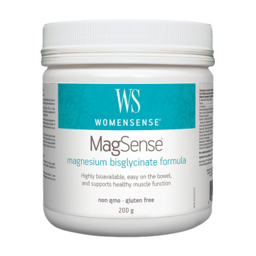 WomenSense | MagSense Magnesium Glycinate Formula Unflavoured Powder