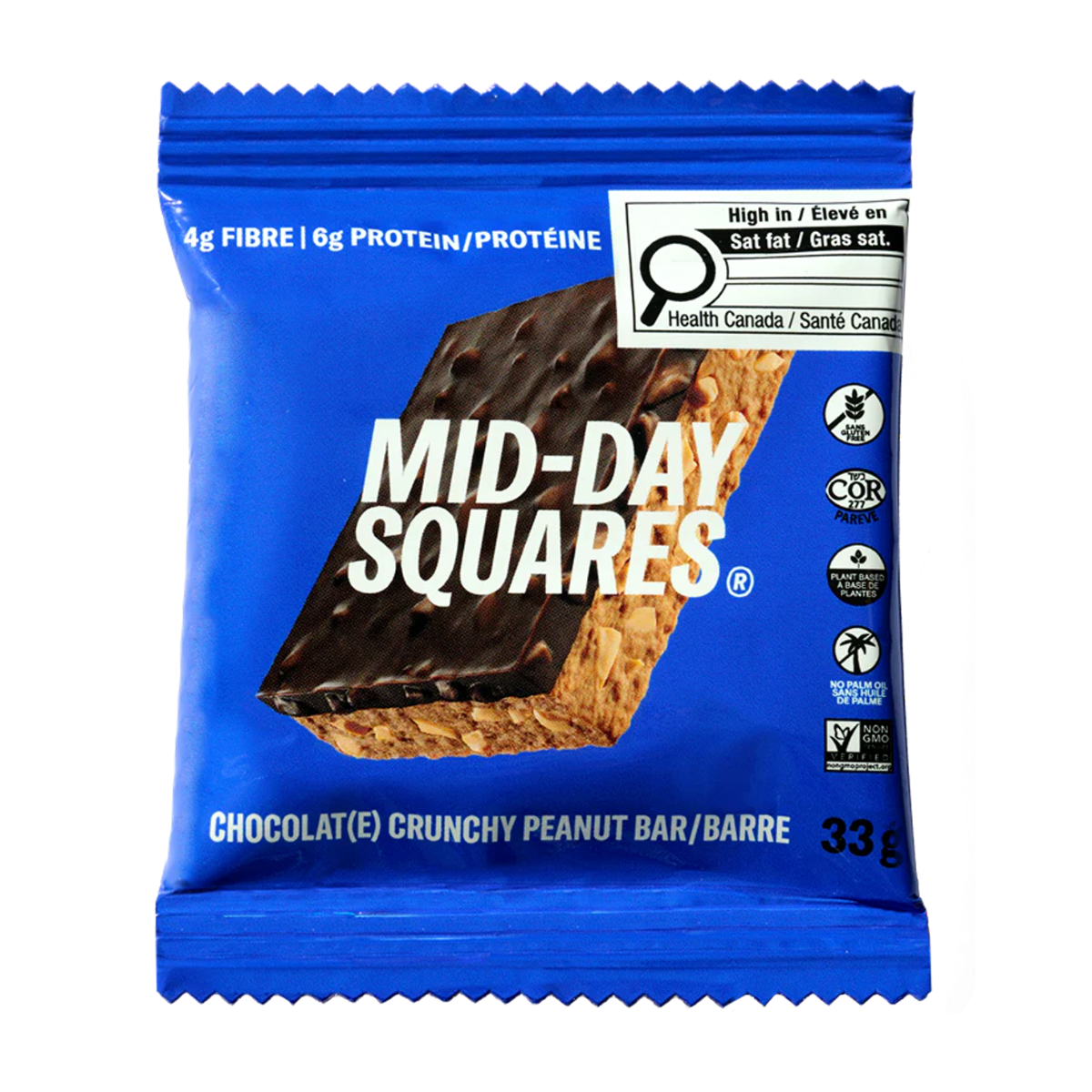 Mid-Day | Crunchy Peanut Squares 33g