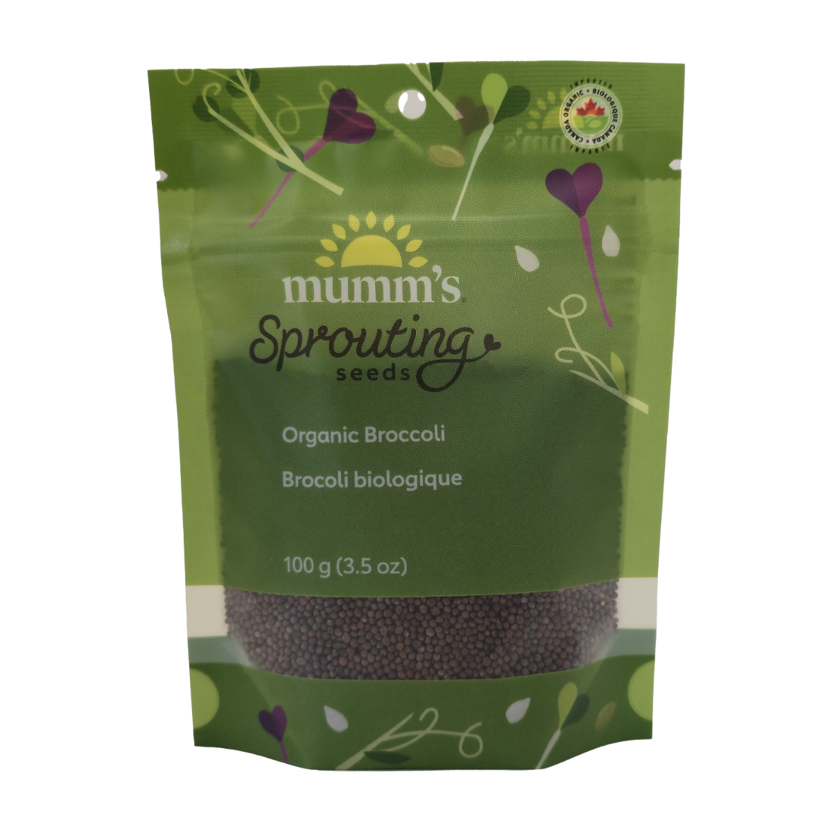 Mumm's Sprouting Seeds | Organic Broccoli