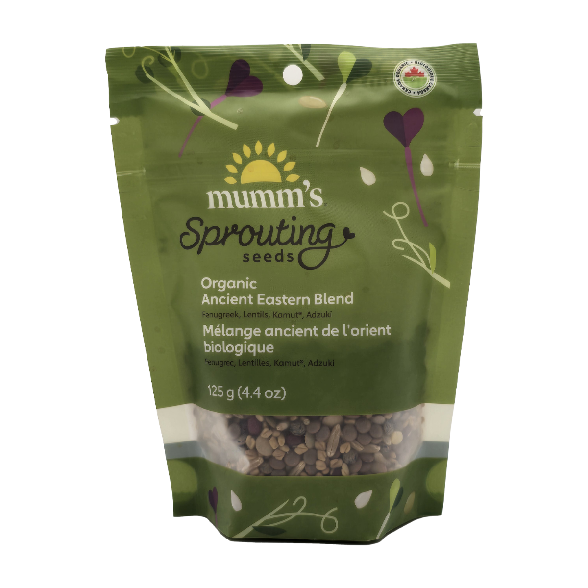 Mumm's Sprouting Seeds | Organic Ancient Eastern Blend