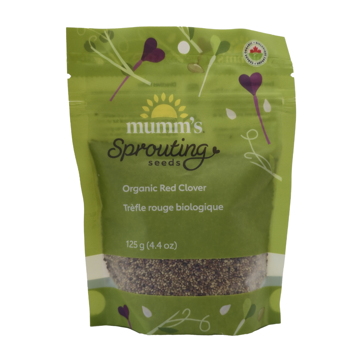 Mumm's Sprouting Seeds | Organic Red Clover