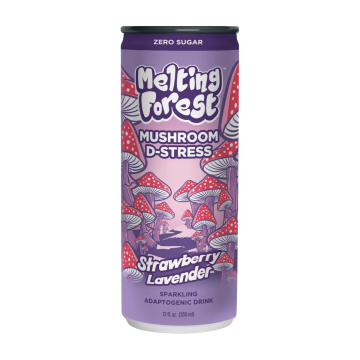Melting Forest | Mushroom Chill Drink Strawberry Lavender 355ml