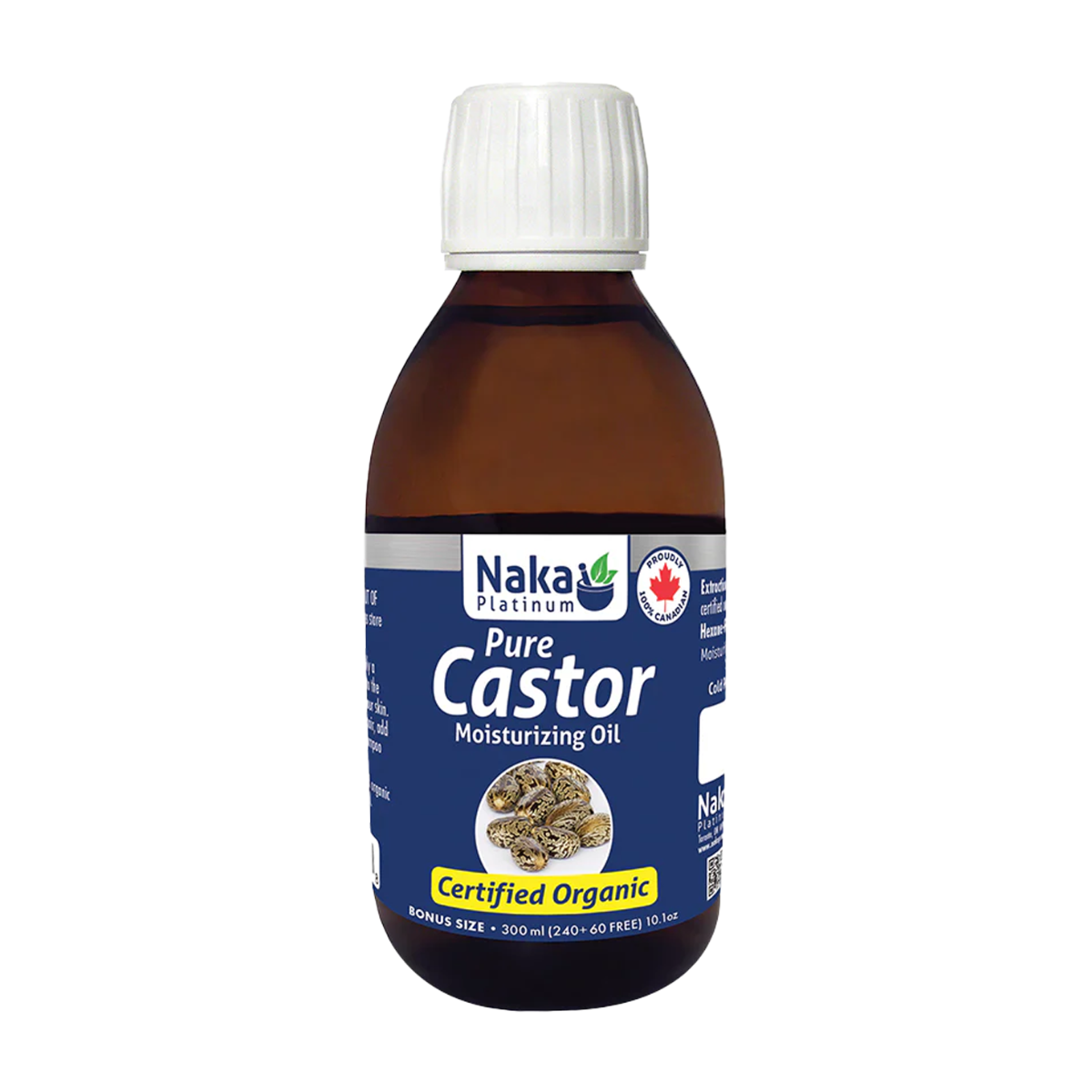 Naka Platinum | Organic Hexane Free Castor Oil