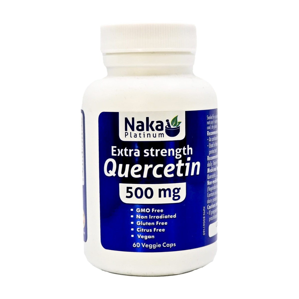 Naka Platinum | Quercetin 500mg Veggie Capsules