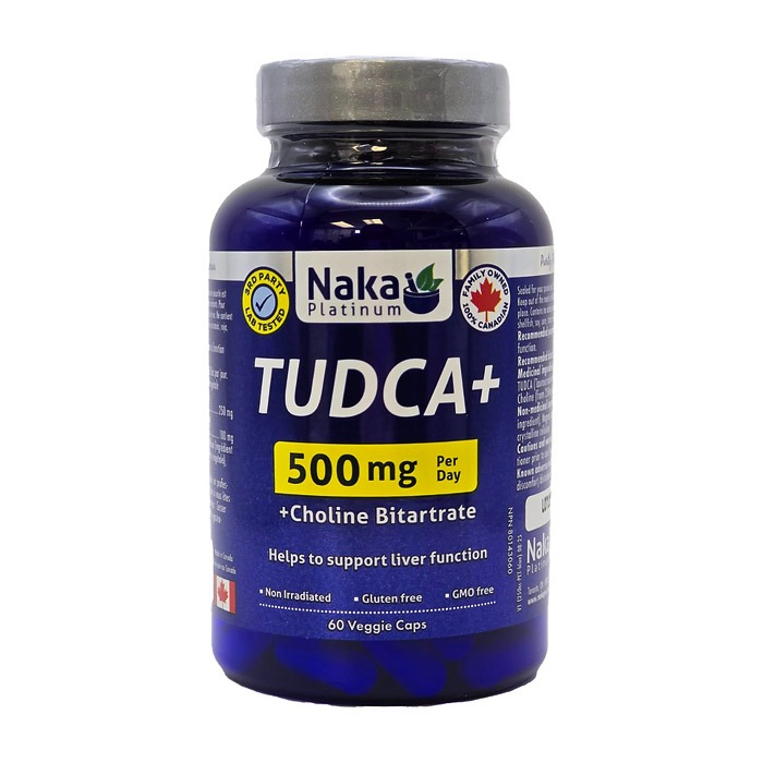 Naka Platinum | TUDCA+ 60 Veggie Capsules