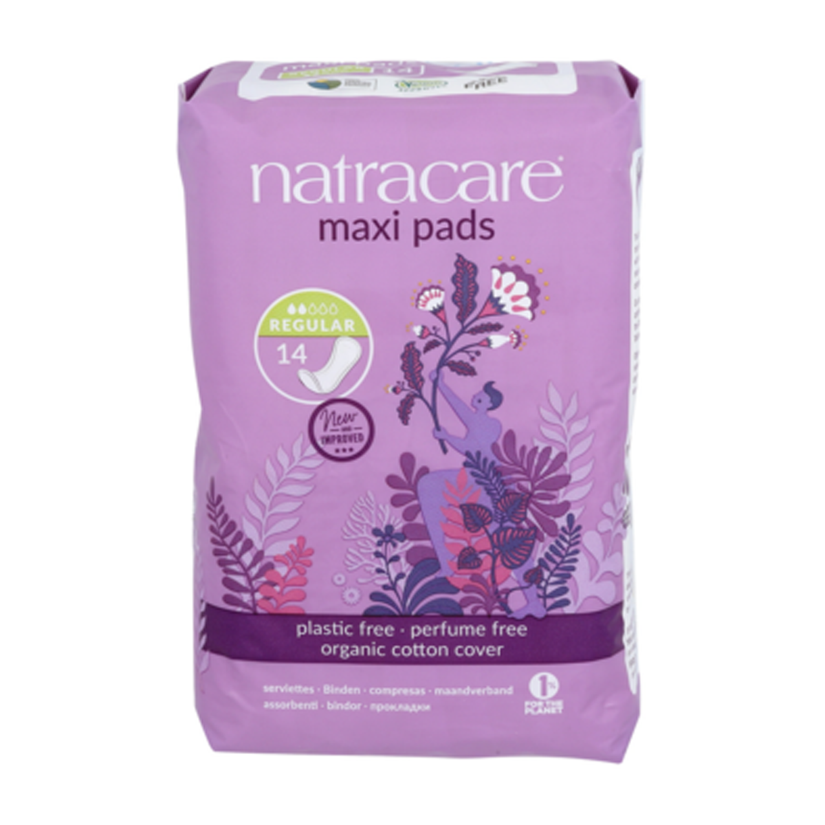 Natracare | Organic Cotton Regular Maxi Pads