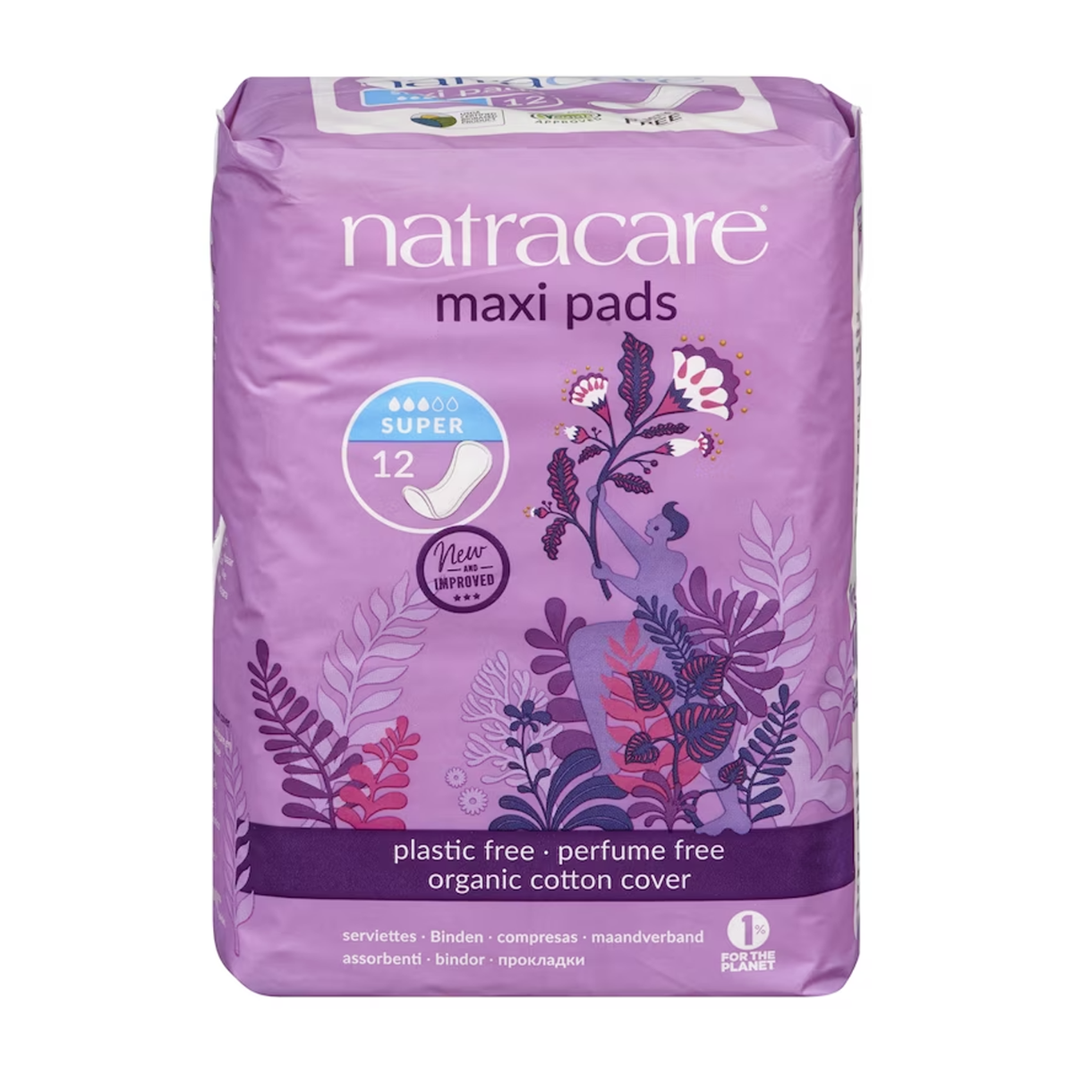 Natracare | Organic Cotton Super Maxi Pads