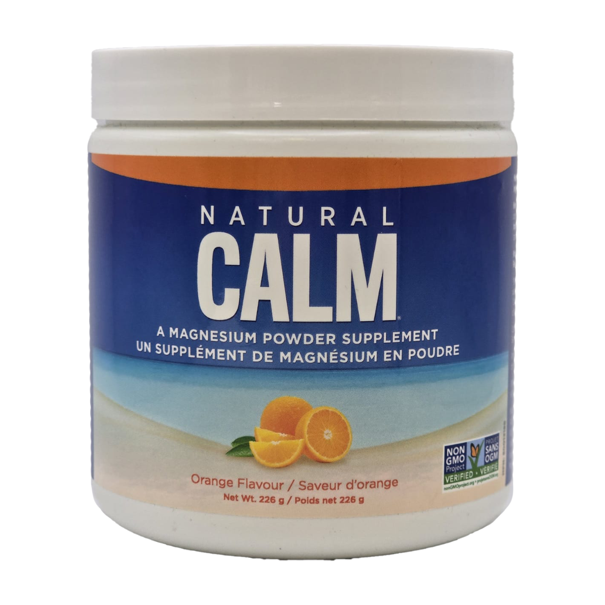 Natural Calm | Orange Flavour Magnesium Citrate Powder