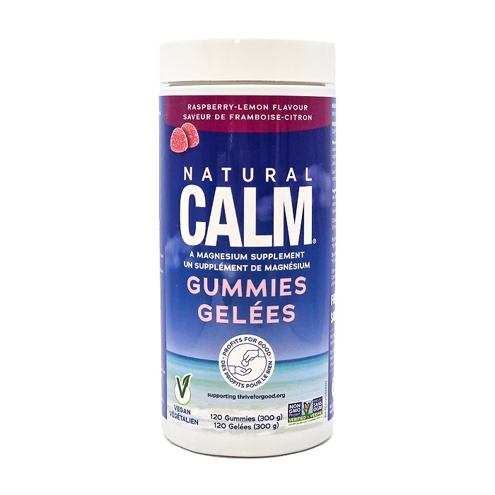 Natural Calm | Raspberry Lemon Magnesium Gummies