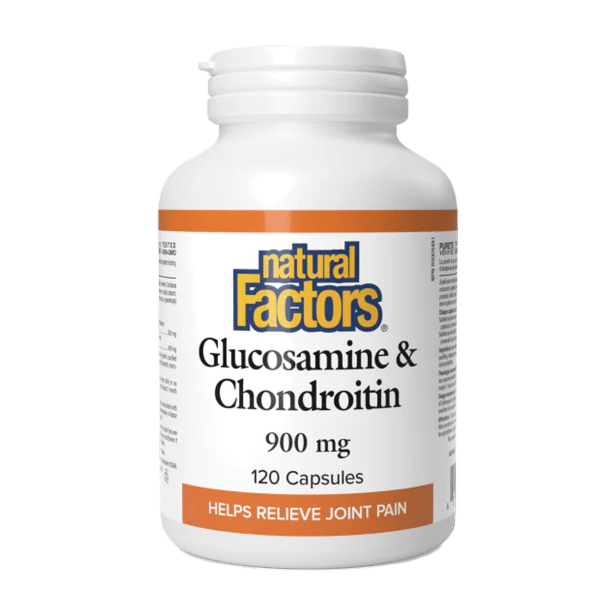 Natural Factors | Glucosamine & Chondroitin 900mg Capsules