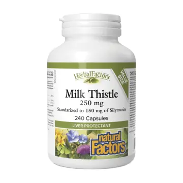 Natural Factors | Milk Thistle 250mg 240 Capsules