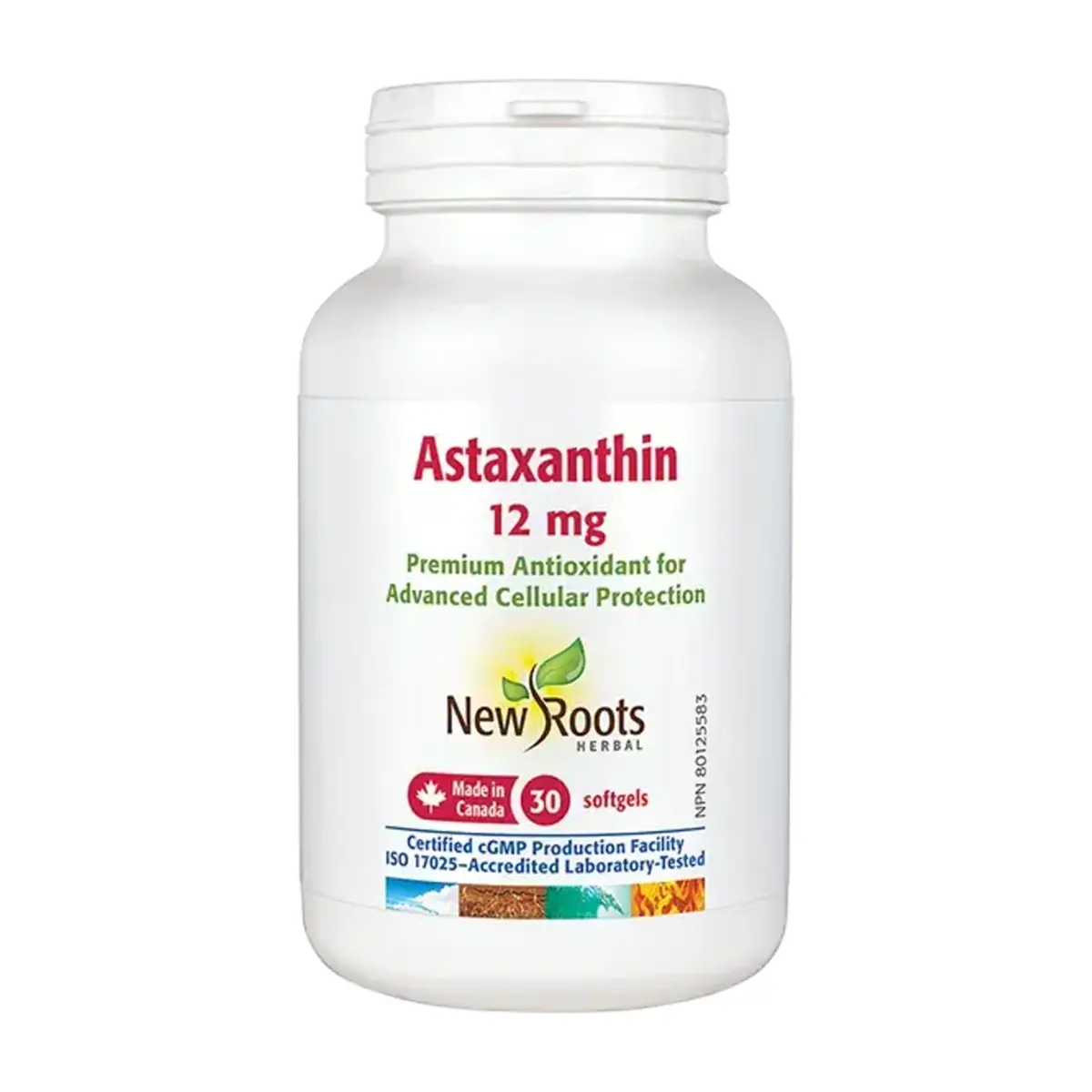 New Roots | Astaxanthin 12mg 30 Softgels
