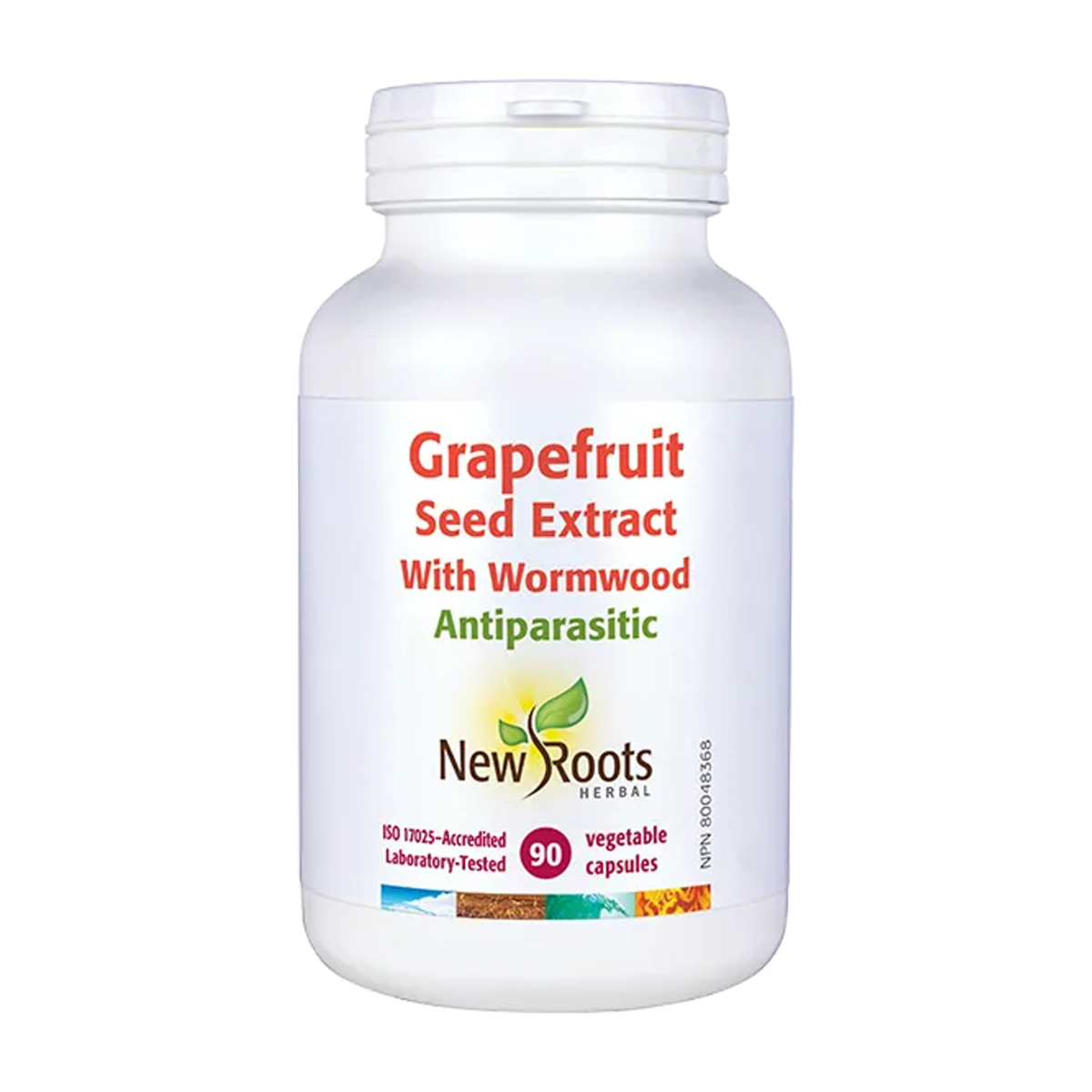New Roots | Grapefruit Seed Extract With Wormwood Vegetarian Capsules
