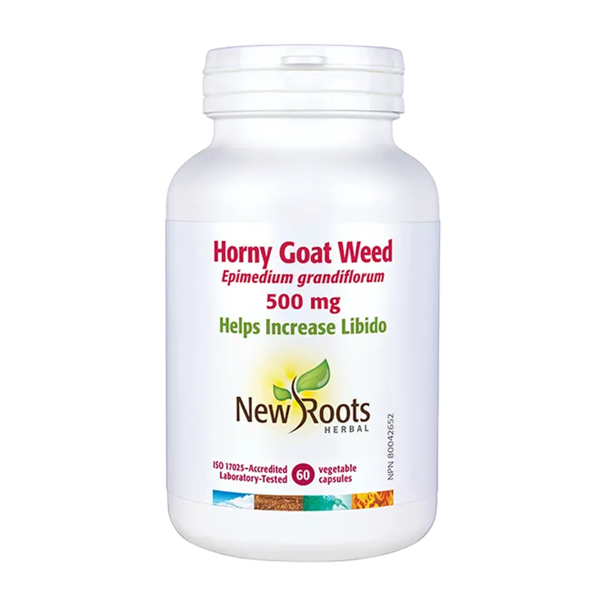 New Roots | Horny Goat Weed 60 Vegetarian Capsules