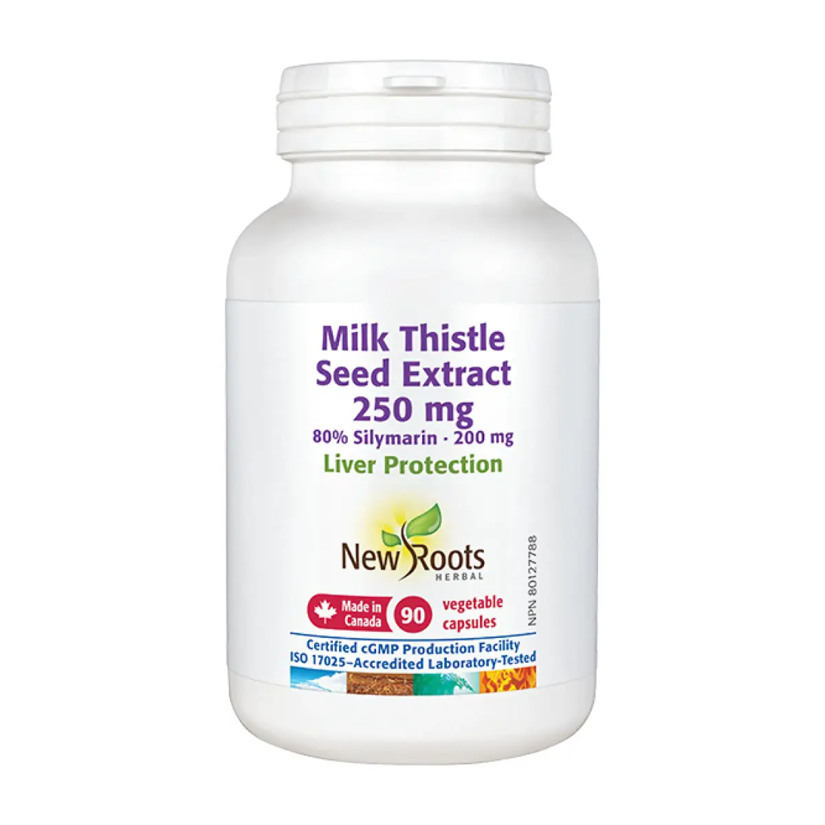 New Roots | Milk Thistle Seed Extract 90 Capsules