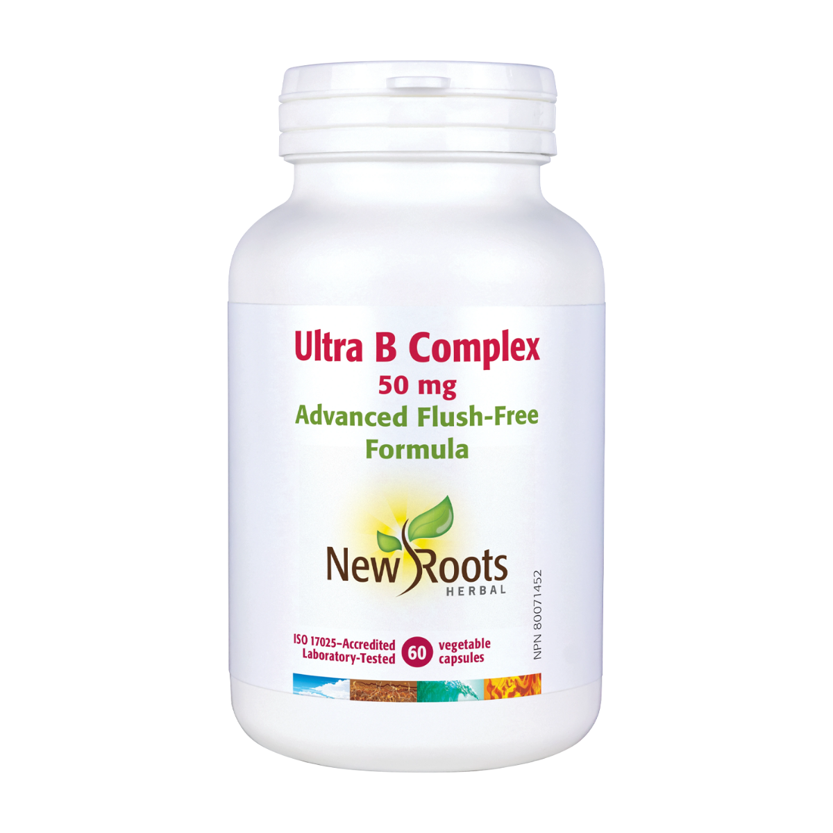 New Roots | Ultra B Complex 50 mg Vegetarian Capsules 60's