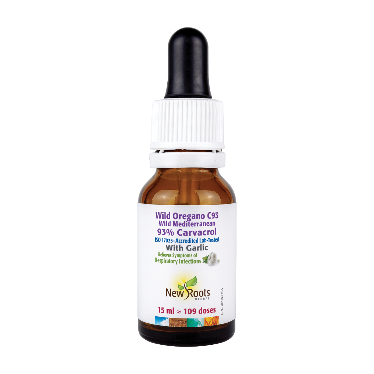 New Roots | Wild Oregano C93 Oil With Garlic