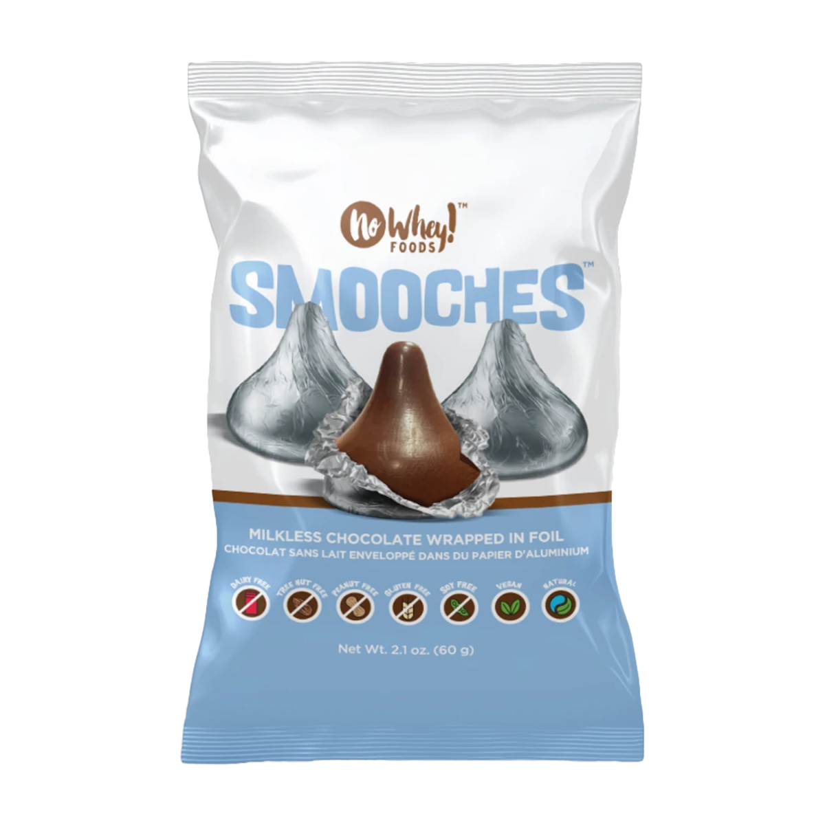 No Whey Foods | Smooches Milk-Like Chocolate Drops 60g
