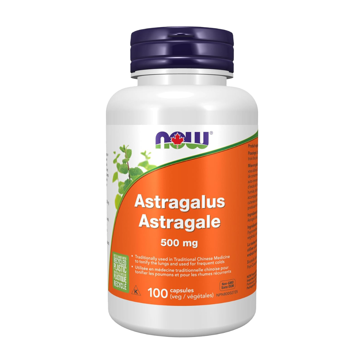 NOW | Astragalus 500mg Vegetarian Capsules