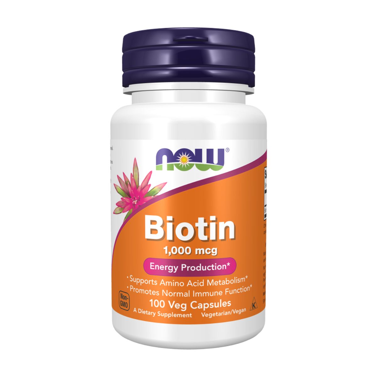 NOW | Biotin 1000mcg Vegetarian Capsules