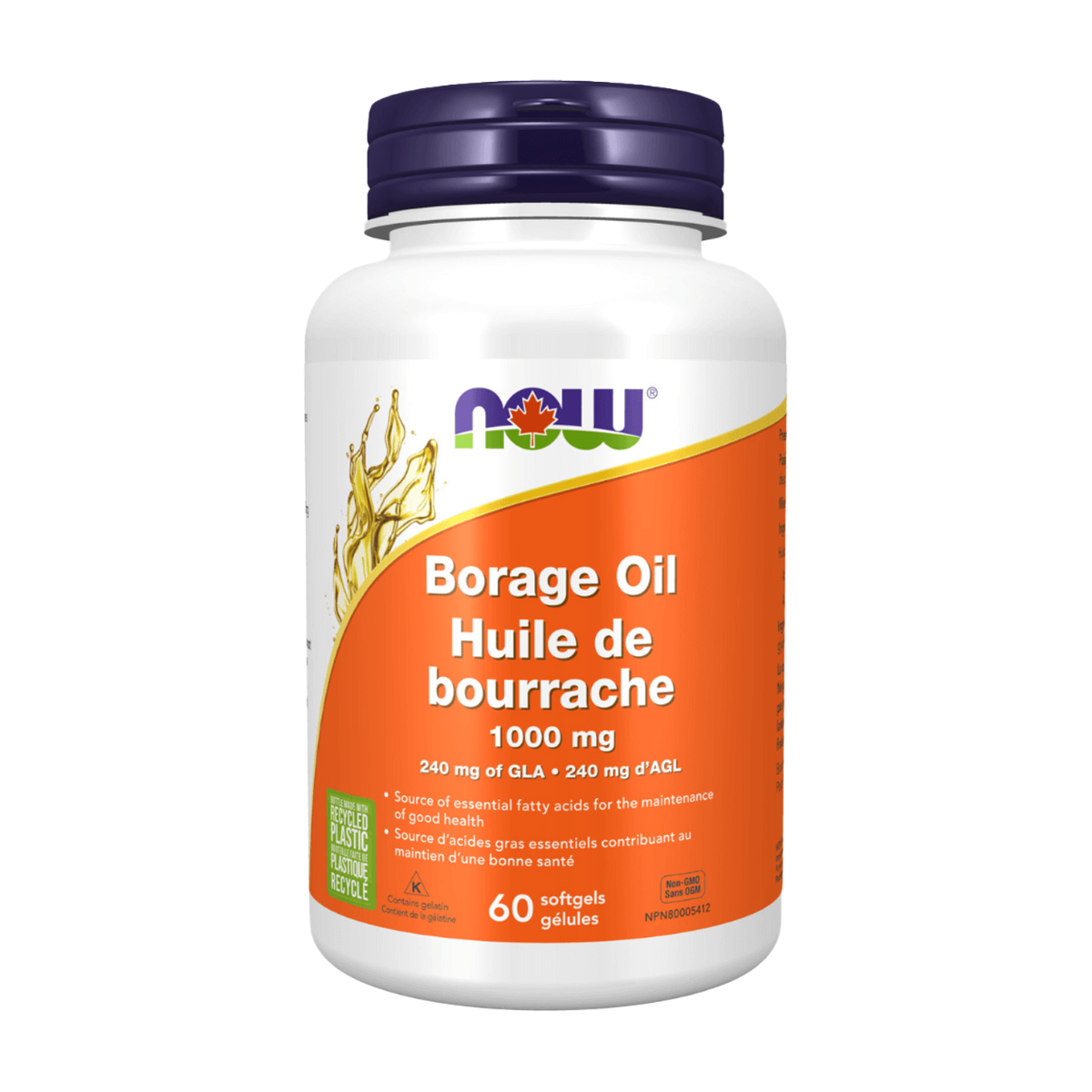NOW | Borage Oil 1000mg Softgels