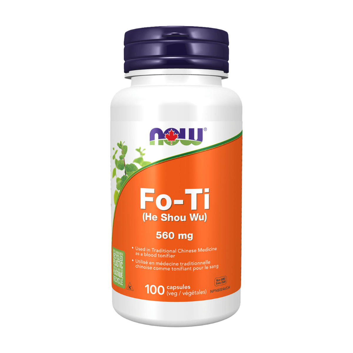 NOW | Fo-Ti 560mg Vegetarian Capsules